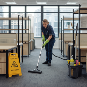 R A Pro experts play a key role in office cleaning